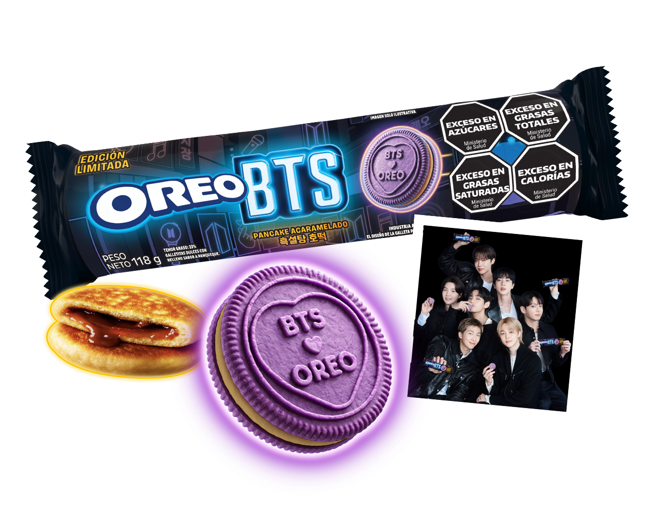 Paquete de edición limitada OREO & BTS